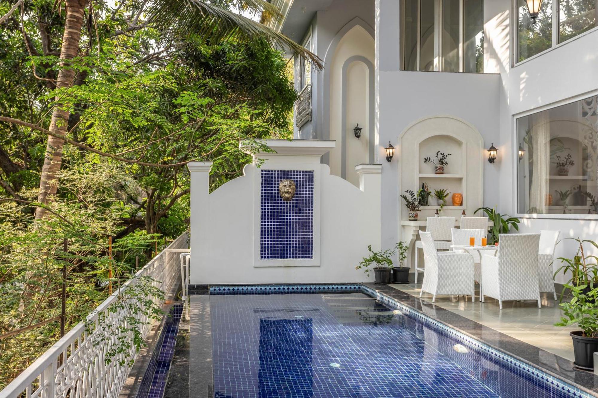 The Hornbill Villa - 3Bhk With Pvt Pool In Saligao Exterior foto