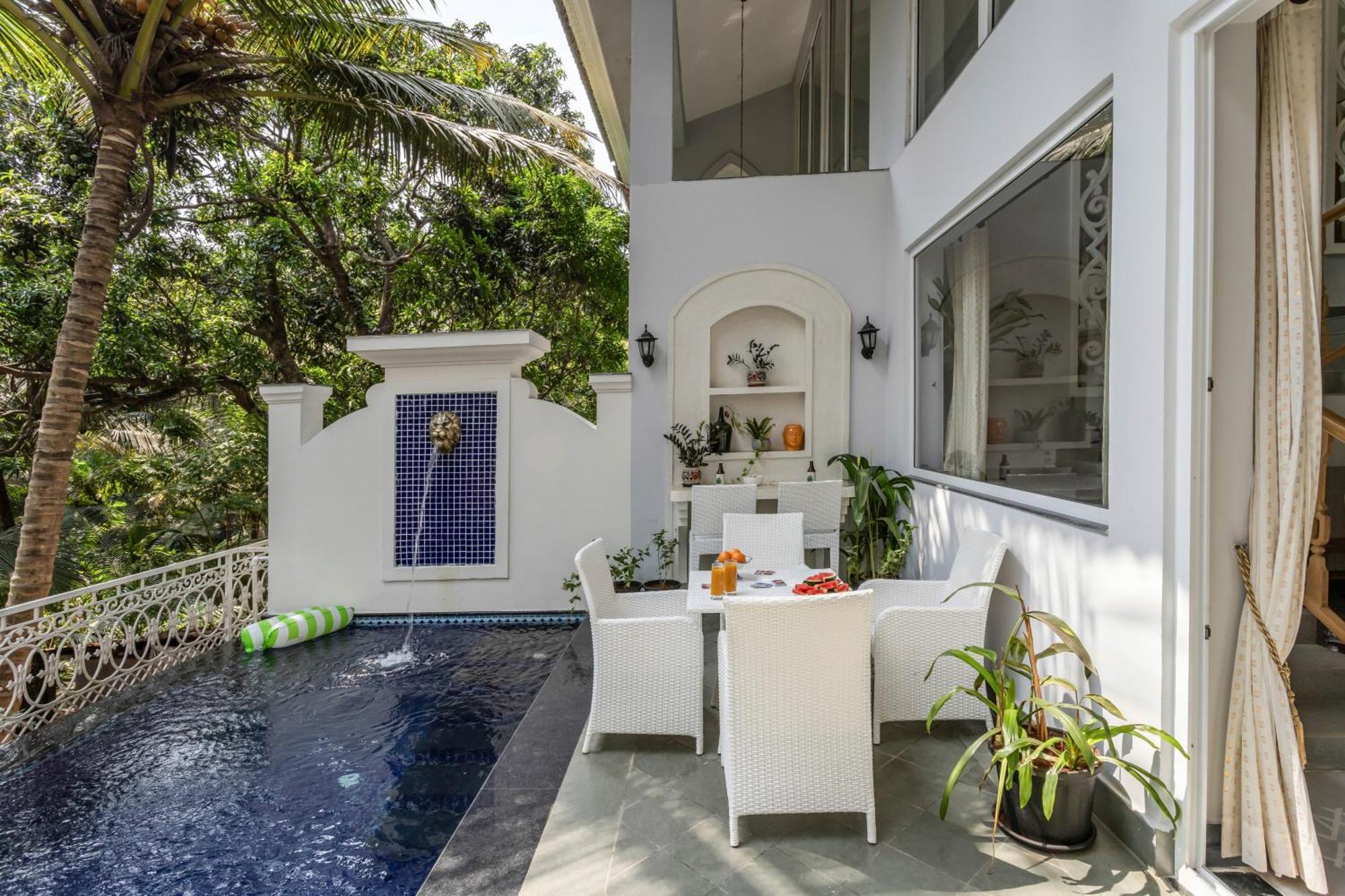 The Hornbill Villa - 3Bhk With Pvt Pool In Saligao Exterior foto